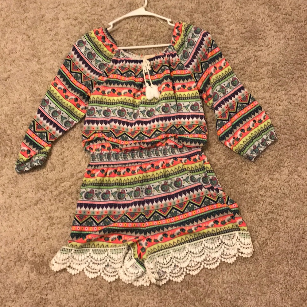 Multi-colored romper - Picture 4 of 4